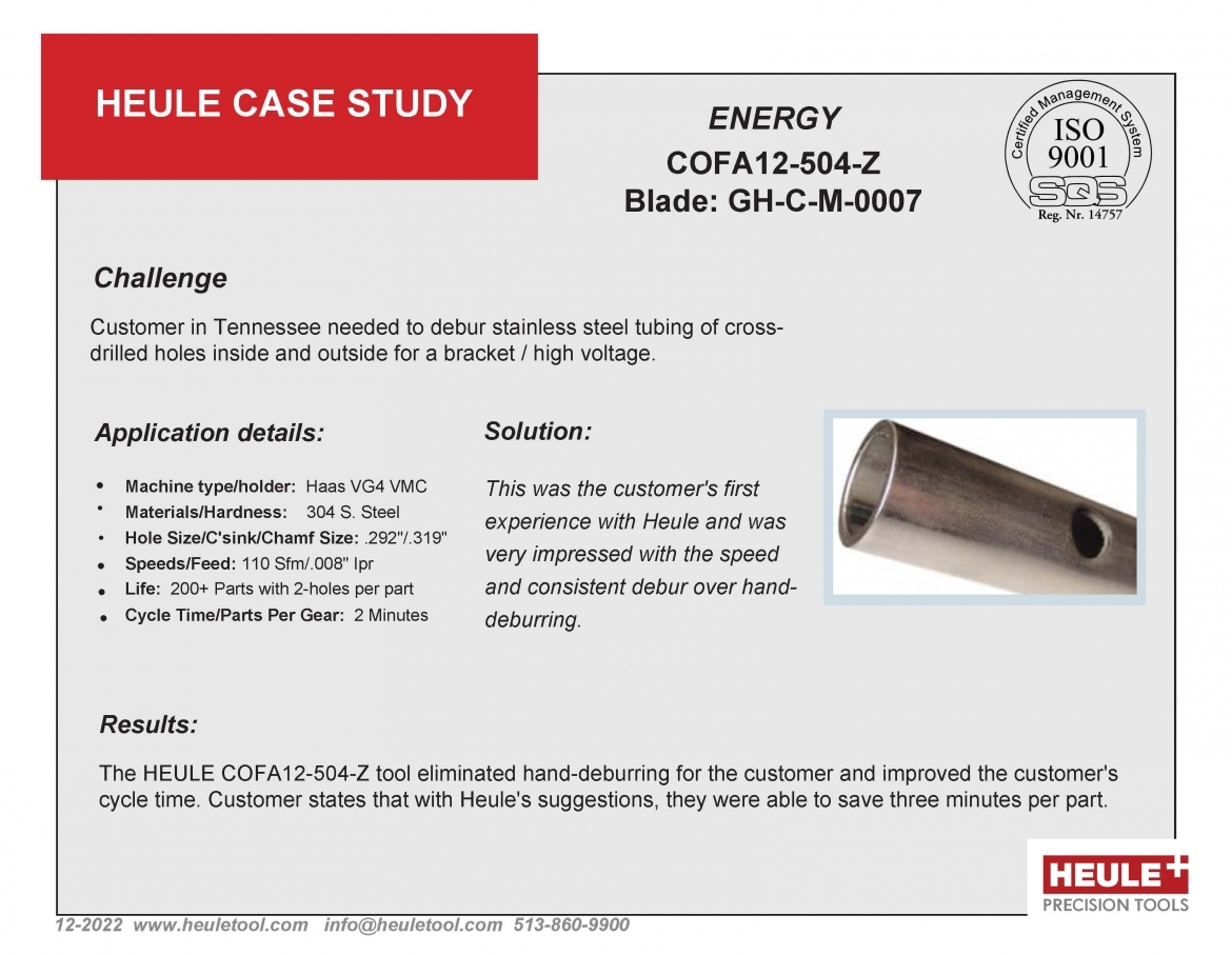 Energy COFA Challenge description