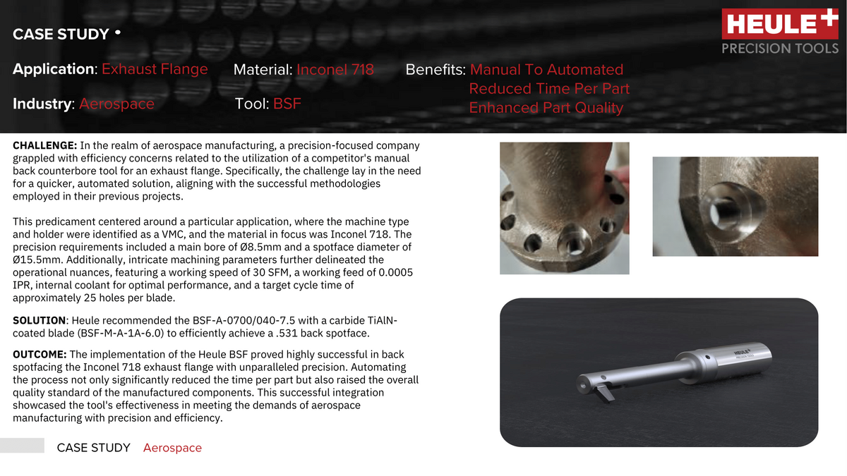 Inconel Exhaust flange