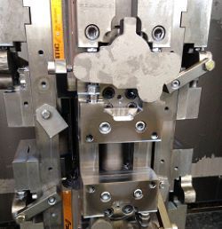 countersinks on a gear component for a tractor