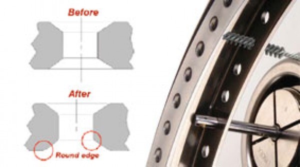Before and After diagram of grind