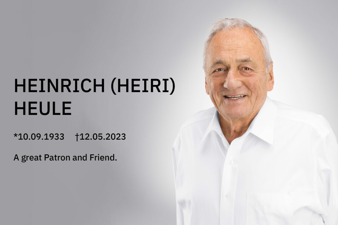 Heinrich Heule (September 10, 1933 - May 12, 2023)
